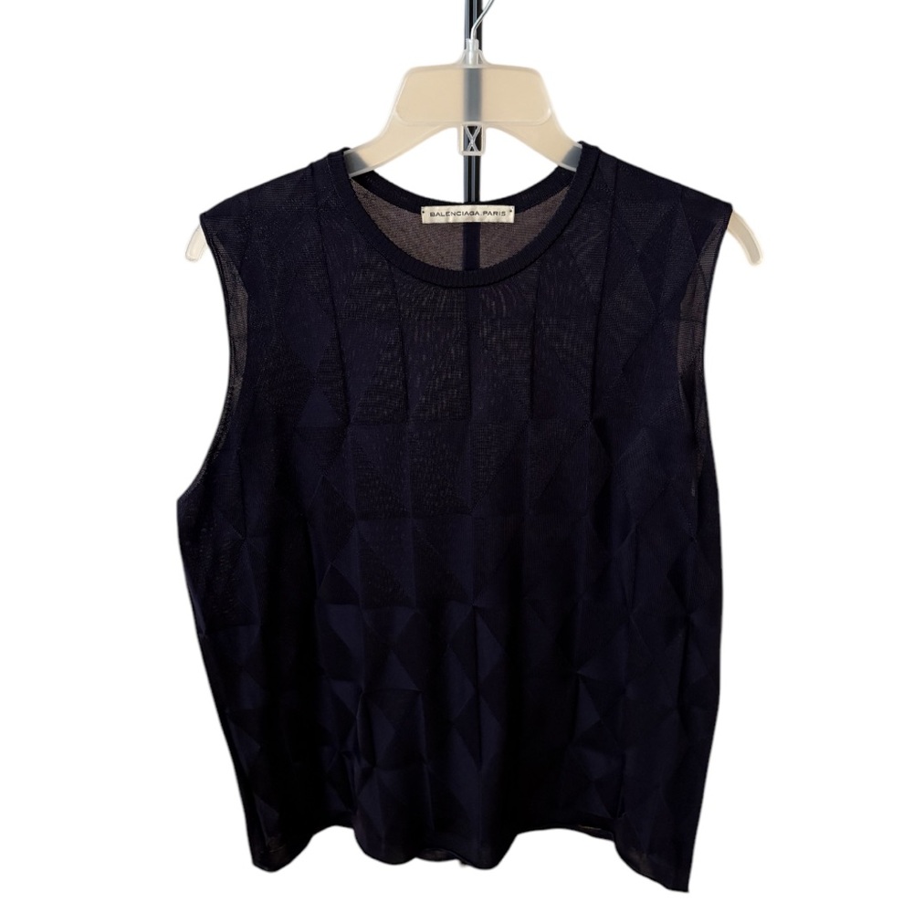 Men’s Balenciaga Indigo Vest Shirt